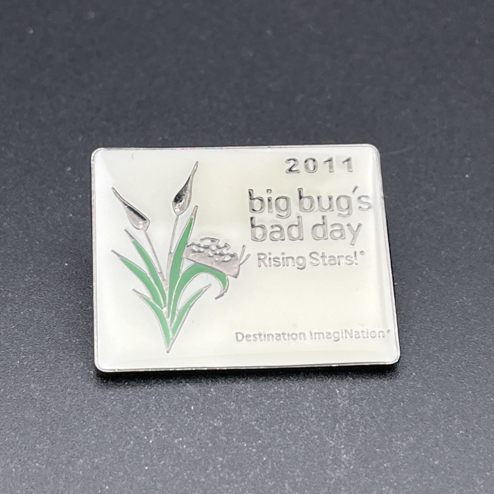 Destination Imagination DI Big Bug's Bad Day‎ 2011 Lapel Hat Pin